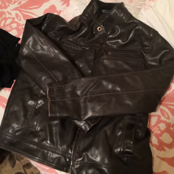 Sonoma Other - Sonom leather jacket large men's Sherpa lined Sonoma Other - Sonom leather jacket large men's Sherpa lined
